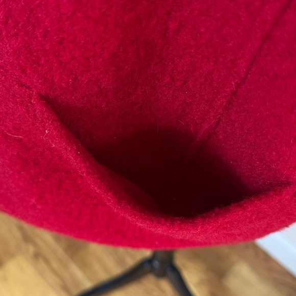 Jacket Lisa International Bold Red Teddy Jacket - Picture 4 of 9